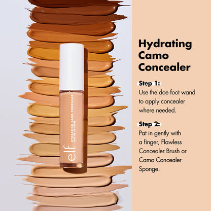 e.l.f. | Hydrating Camo Concealer-Full-coverage, hydrating cream concealer-Light Beige (Beige Clair)