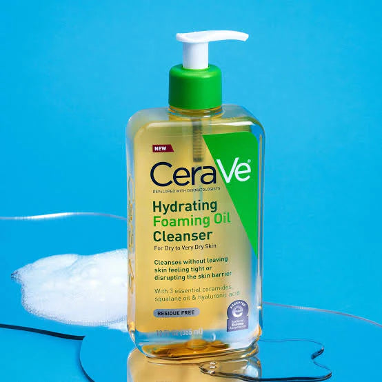 CeraVe Hydrating Foaming Oil Cleanser