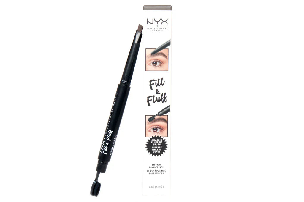 NYX-Fill & Fluff Eyebrow Pomade Pencil-Dual-ended eyebrow pencil