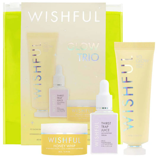 HUDA BEAUTY WISHFUL GLOW TRIO SET