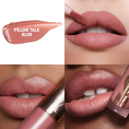 Charlotte Tilbury - Airbrush Flawless Matte Lip Blur Liquid Lipstick - PILLOW TALK BLUR