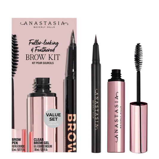 Anastasia Beverly Hills - Fuller Looking & Feathered Brow Kit - MEDIUM BROWN