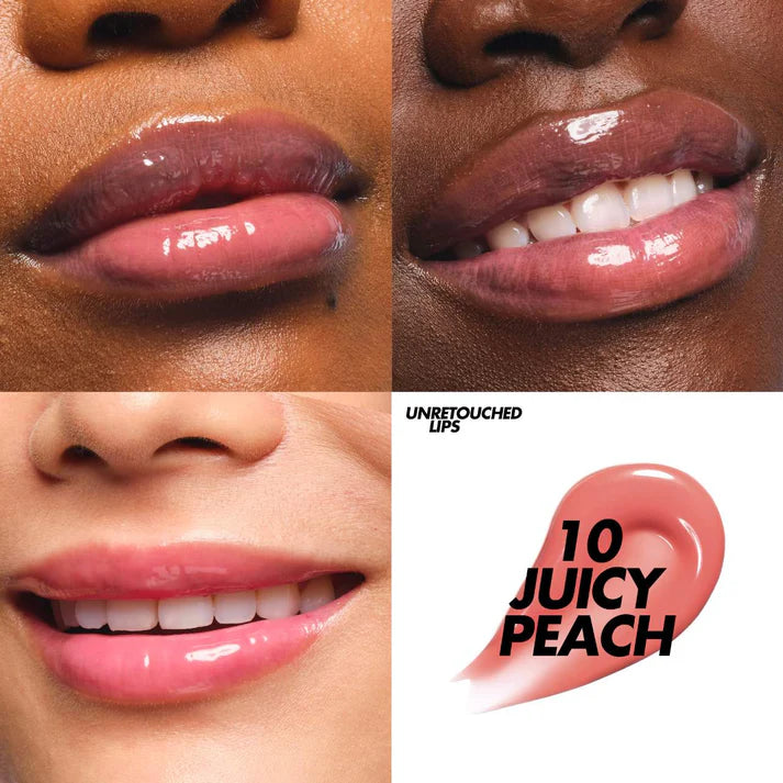 MAKE UP FOR EVER - Super Boost Moisturizing & Plumping Lip Gloss - 10 JUICY PEACH