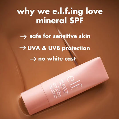 e.l.f. - Halo Glow Skin Tint Mineral SPF 50 - 5 LIGHT WARM