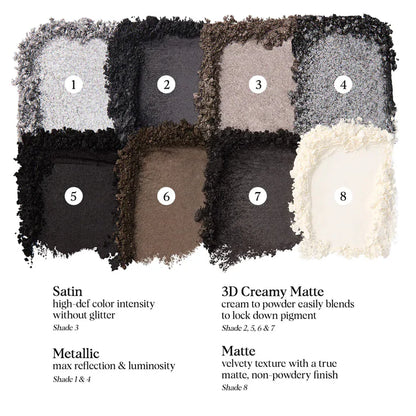 Hung Vanngo Beauty - Color Story Eyeshadow Palette - COMPOSED COOL