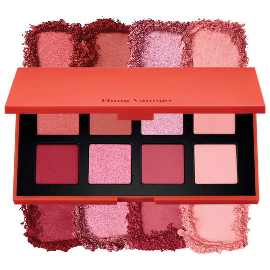 Hung Vanngo Beauty - Color Story Eyeshadow Palette - REBELLIOUS RED & PINK