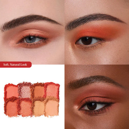 Hung Vanngo Beauty - Color Story Eyeshadow Palette - OUTSTANDING ORANGE