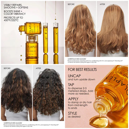Olaplex - No. 7 Bonding Frizz Reduction & Heat Protectant Hair Oil - 7.5ml