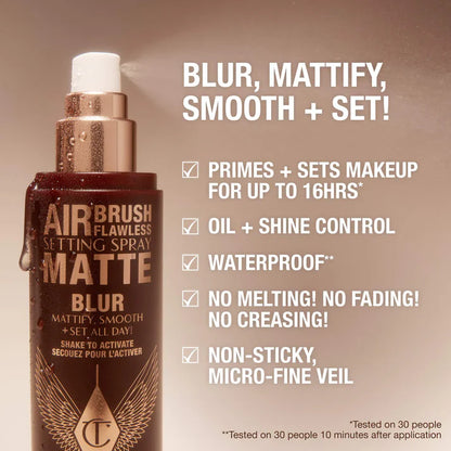 Charlotte Tilbury - Airbrush Flawless Matte Blurring & Waterproof Setting Spray