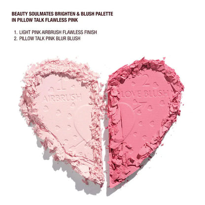 Charlotte Tilbury - Soulmates Face Palette - PILLOW TALK FLAWLESS PINK