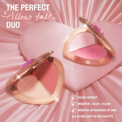 Charlotte Tilbury - Soulmates Face Palette - PILLOW TALK FLAWLESS PINK