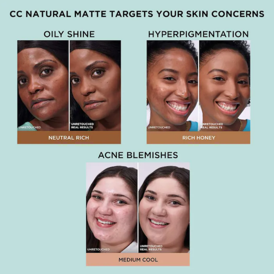 IT Cosmetics CC+ Natural Matte Foundation SPF40