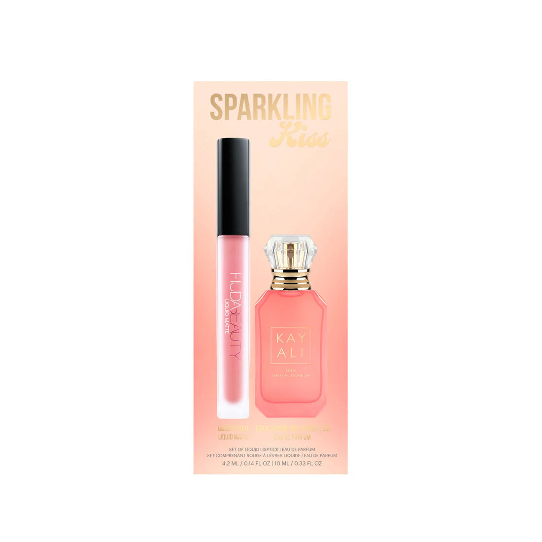 Huda Beauty Sparkling Kiss Set - Kay ali perfume - Gossip Girl