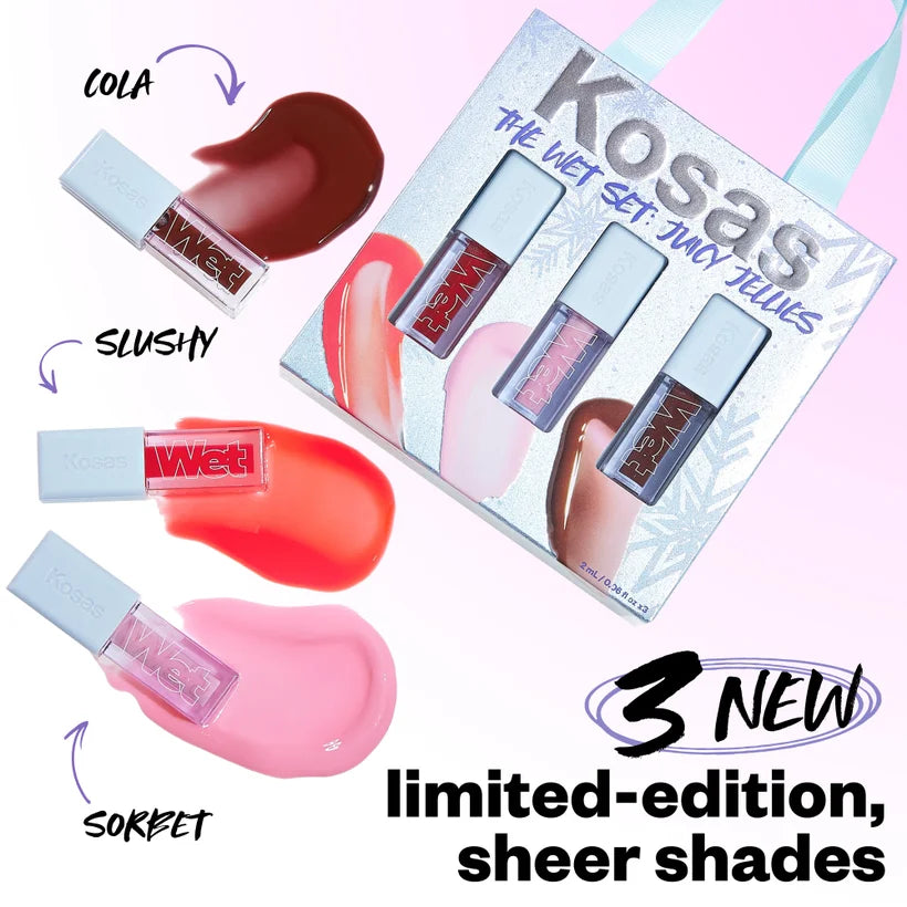 Kosas The Wet Set Juicy Jellies Trio (Holiday Limited Edition)