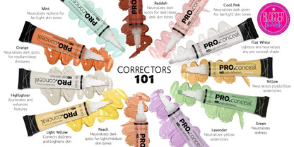 L.A. Gir-l Pro Conceal HD Concealer,0.28 Ounce (Orange Corrector)