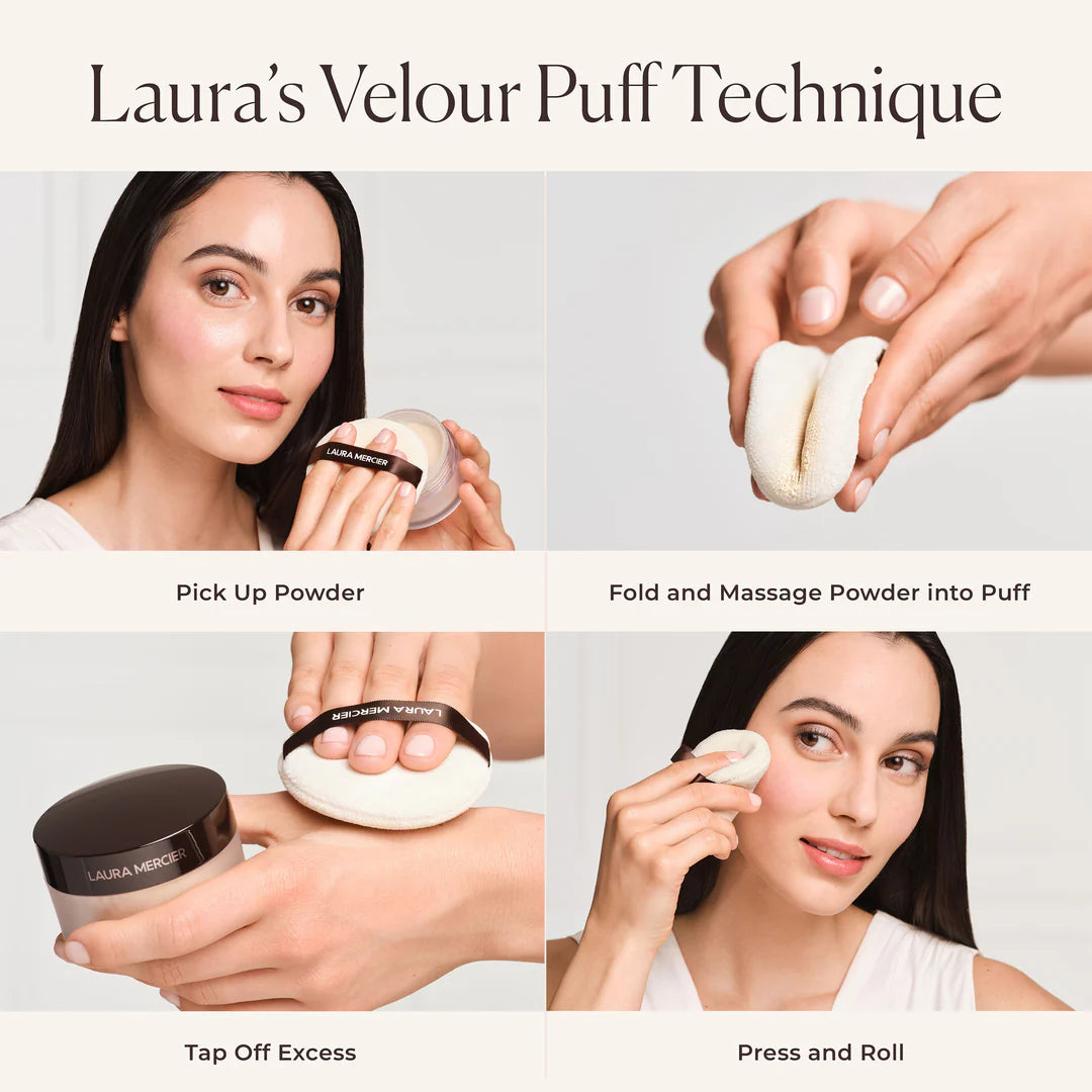 Laura Mercier Translucent Loose Setting Powder with Puff