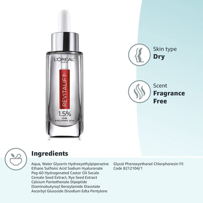 L'Oréal Paris Revitalift Triple Power LZR Hyaluronic Acid Serum