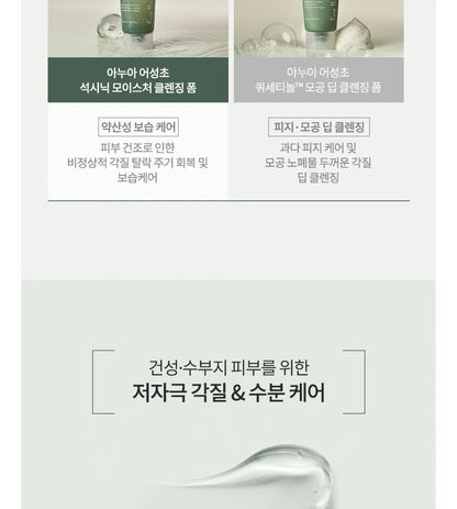 Anua Heartleaf Succinic Moisture Cleansing Foam