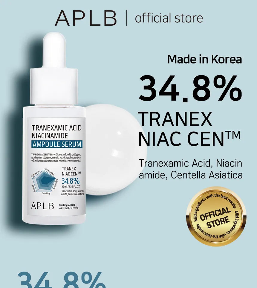 APLB Tranexamic Acid Niacinamide Ampoule Serum – Brightening & Anti-Pigmentation Face Serum