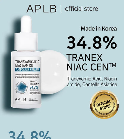 APLB Tranexamic Acid Niacinamide Ampoule Serum – Brightening & Anti-Pigmentation Face Serum