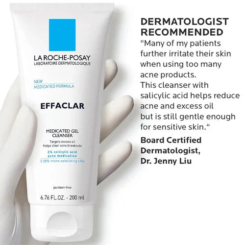 La Roche-Posay Effaclar Medicated Gel Cleanser – 200 ML