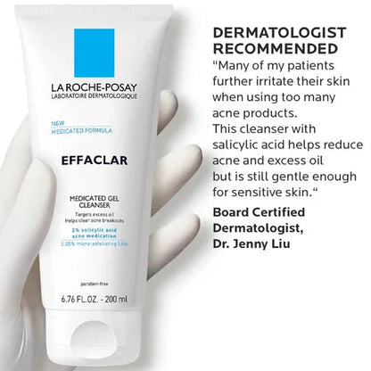 La Roche-Posay Effaclar Medicated Gel Cleanser – 200 ML