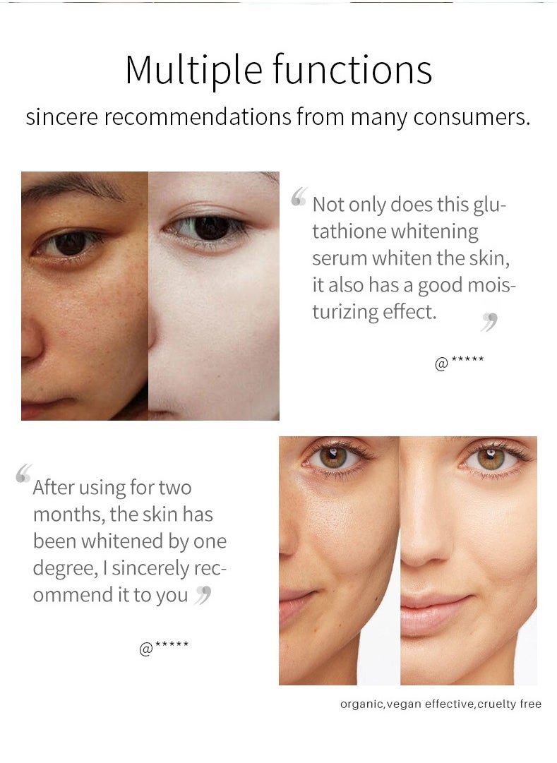 LANTHOME- Skin Care 30ml Hydrating Whitening Lightening Glutathion Face Serum