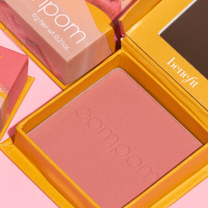 Benefit Cosmetics - Silky-Soft Powder Blush - POMPOM (Pomegranate rose blush)