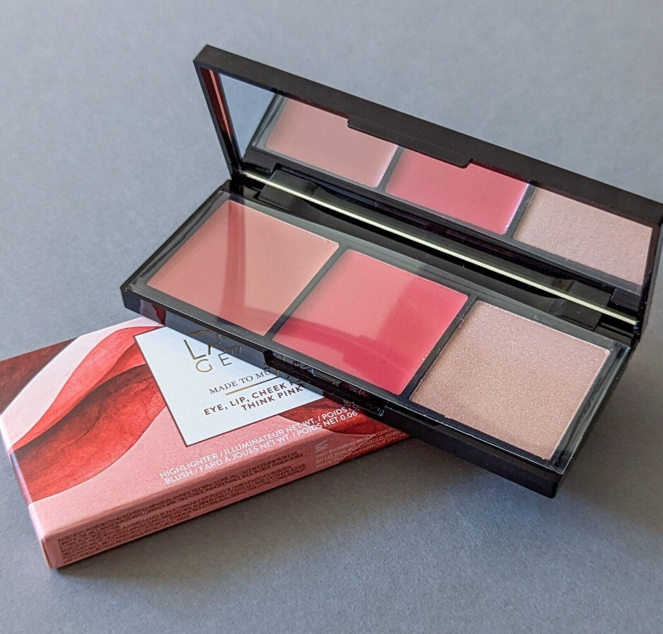 Laura Geller-Made to Multitask-Eye, Lip, Cheek Palette-Think Pink