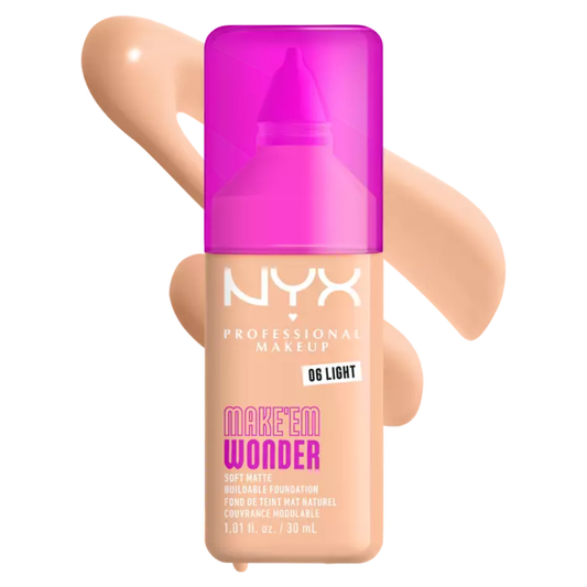 NYX Professional Make 'Em Wonder Soft Matte Buildable Foundation