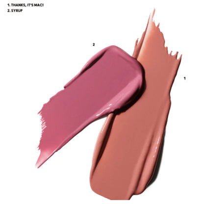 MAC-Star Status-Luster Glass-Lipstick DUO Set-Full Size