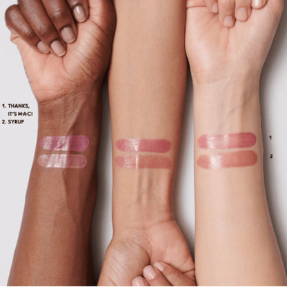 MAC-Star Status-Luster Glass-Lipstick DUO Set-Full Size