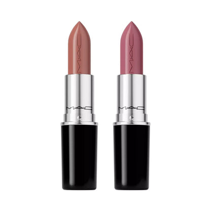 MAC-Star Status-Luster Glass-Lipstick DUO Set-Full Size