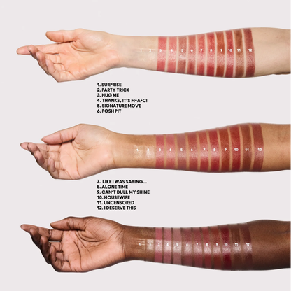 MAC Lustreglass Sheer-Shine Lipstick (Without Box)