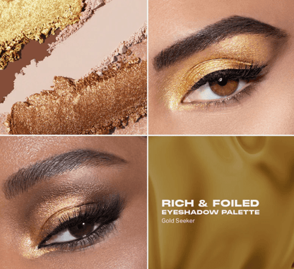 MORPHE Rich & Foiled Artistry Palette – GOLD SEEKER