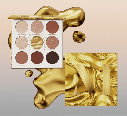 MORPHE Rich & Foiled Artistry Palette – GOLD SEEKER