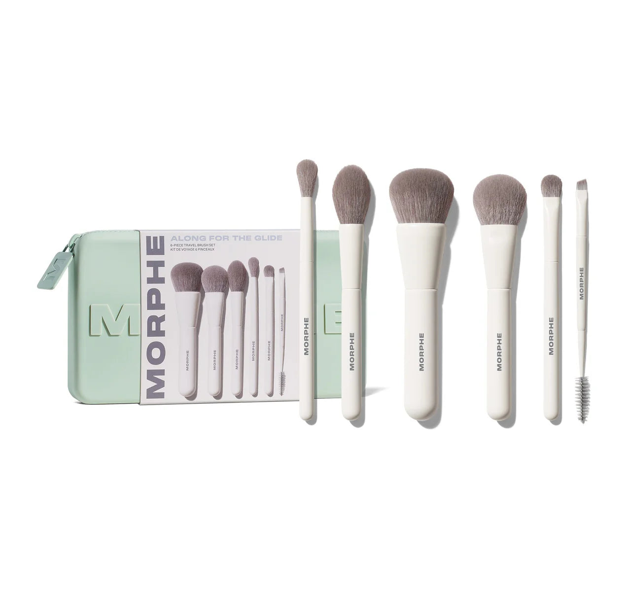 Morphe Along For The Glide 6-Piece Travel Brush Set