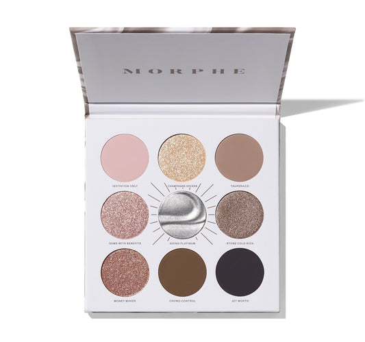 MORPHE- Eye Shadow Pallet-Going Platinum