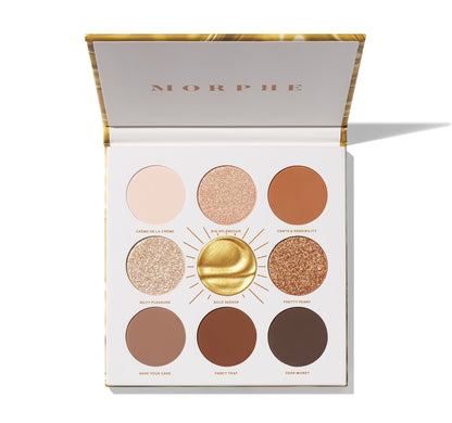 MORPHE Rich & Foiled Artistry Palette – GOLD SEEKER