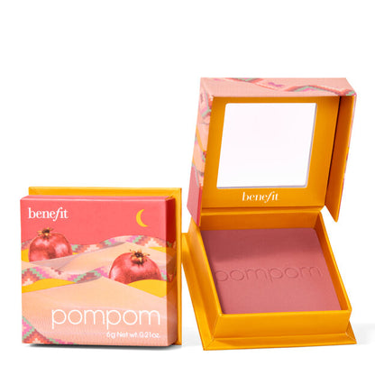 Benefit Cosmetics - Silky-Soft Powder Blush - POMPOM (Pomegranate rose blush)