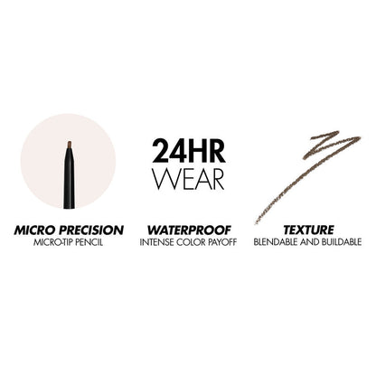 Makeup Forever- Aqua Resist Brow Definer -Brow Pencil