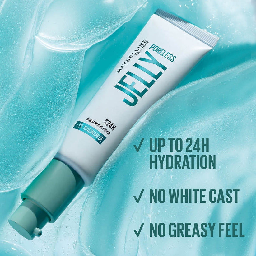 Maybelline New York Poreless Jelly 24H Hydrating Blur Primer