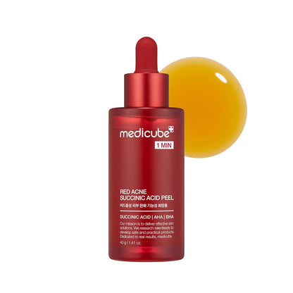 Medicube - Red Succinic Acid Serum(AHA+BHA+Succinic Acid) 40g