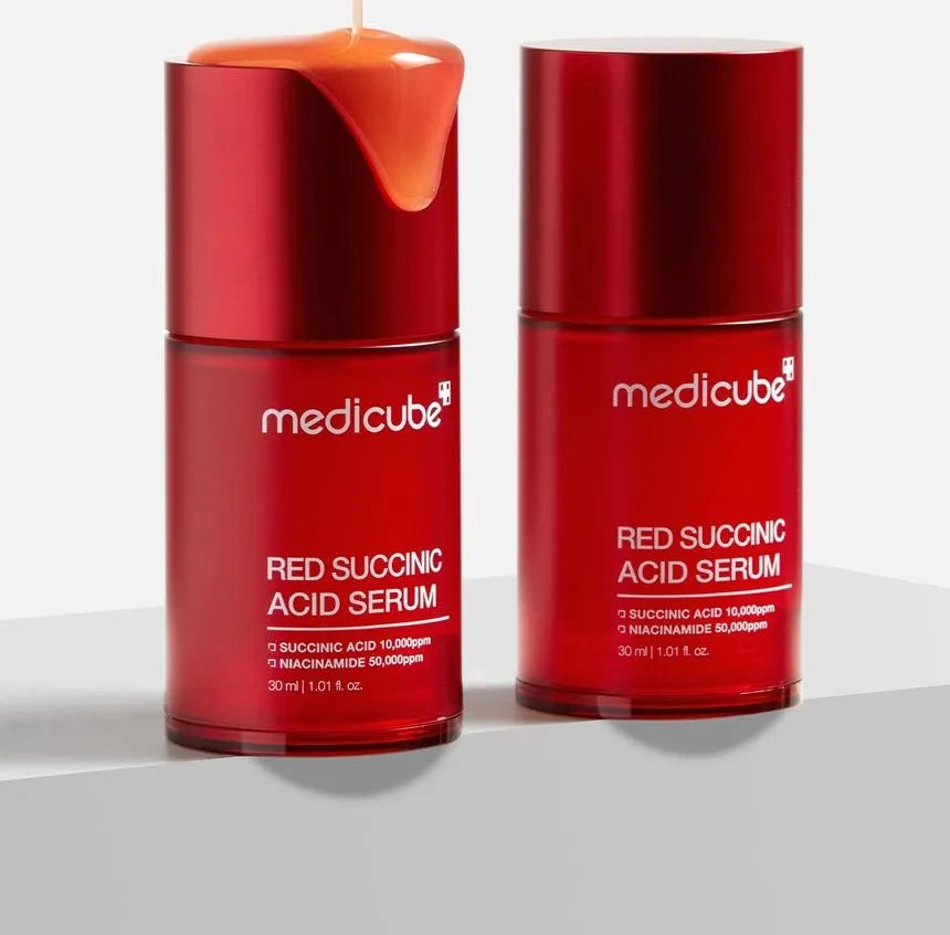 Medicube - Red Succinic Acid Serum(AHA+BHA+Succinic Acid) 40g