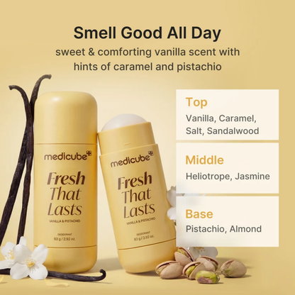 Medicube Fresh That Lasts Vanilla & Pistachio Deodorant