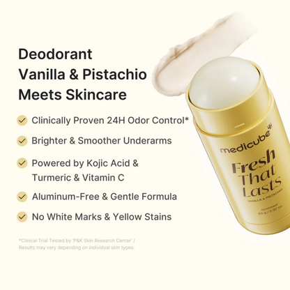 Medicube Fresh That Lasts Vanilla & Pistachio Deodorant