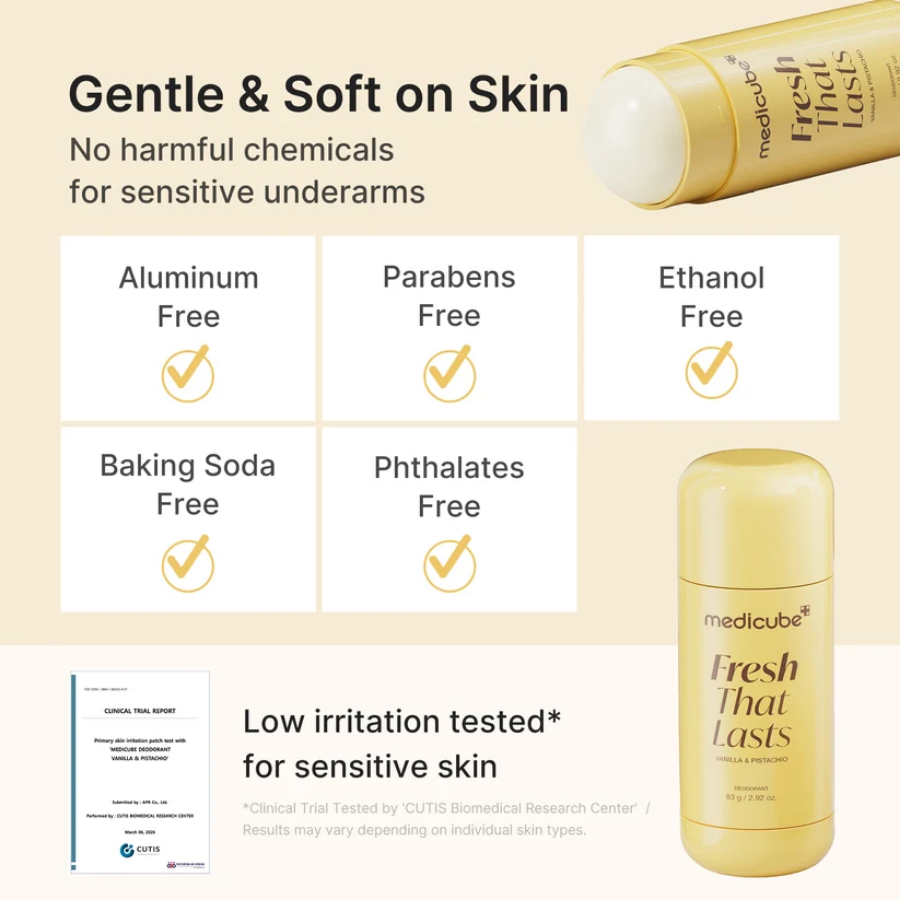 Medicube Fresh That Lasts Vanilla & Pistachio Deodorant