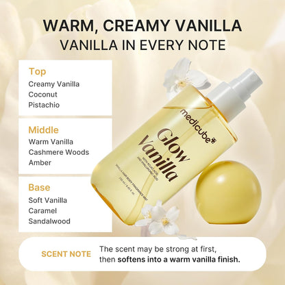 Medicube Glow Vanilla Hair & Body Fragrance Mist