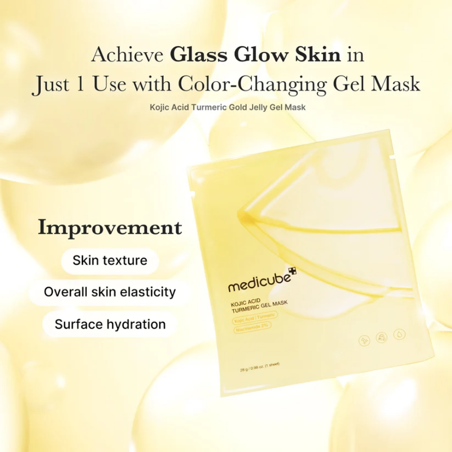 Medicube Kojic Acid Turmeric Brightening Gel Mask