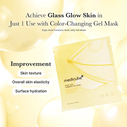 Medicube Kojic Acid Turmeric Brightening Gel Mask